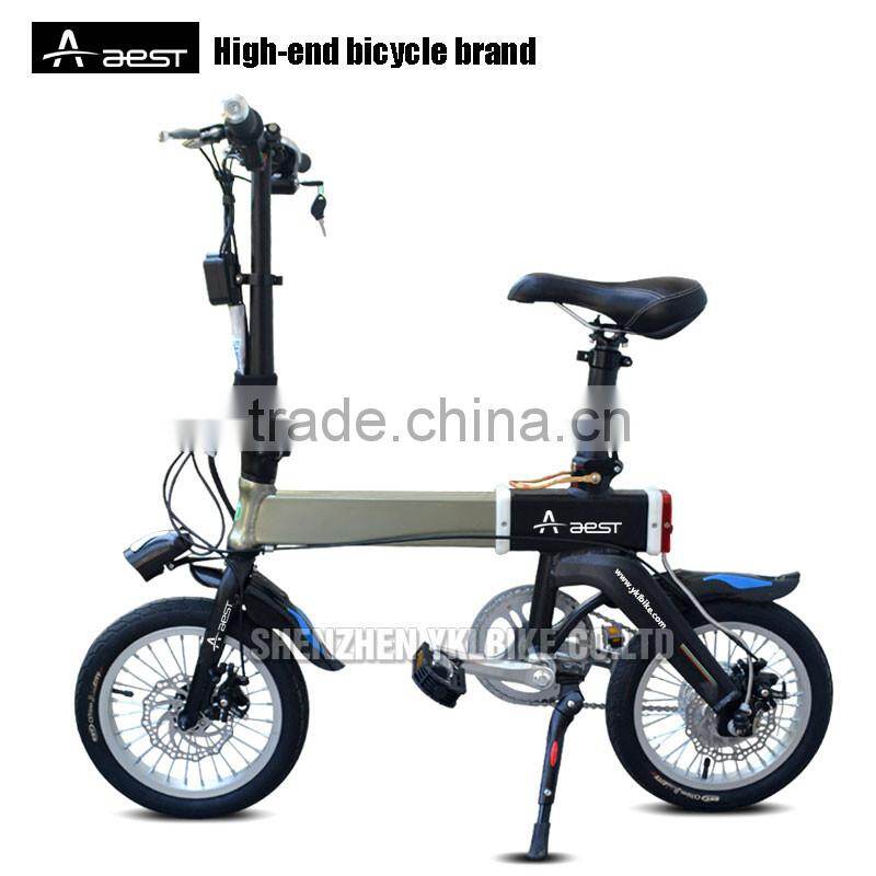 High Quality AEST Light Weight Lithum Battery Electric Bicycle for sale