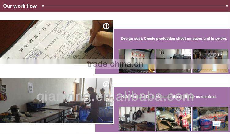 Cheap fashion synthetic ox horn Halloween carnival party wig