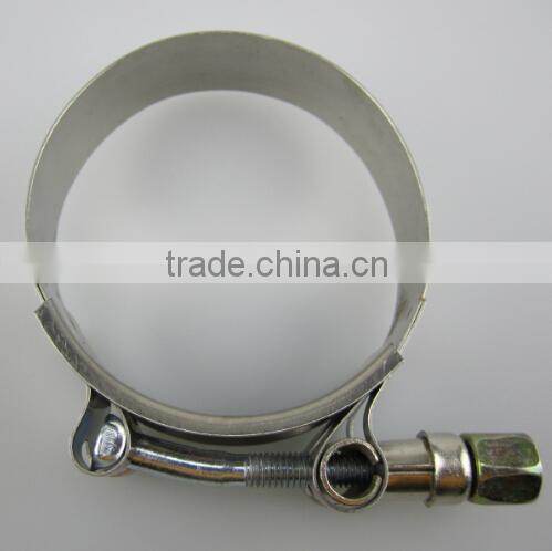 T bolt strength hose clamps