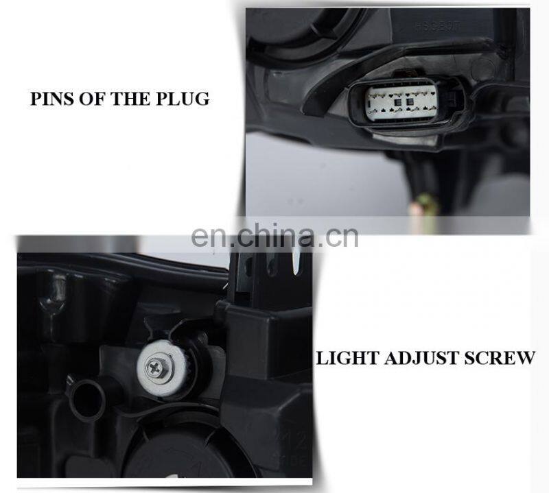 Xenon Head Lamp With Dynamic Blue LED Light For Mondeo 2017