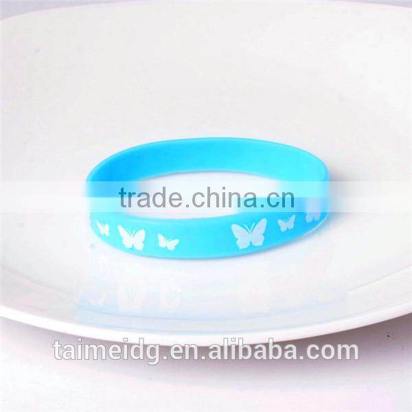 Hot selling debossed ink filled band