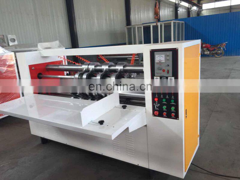 Corrugated Cardboard Thin Blade Slitter Scorer/carton box making machine