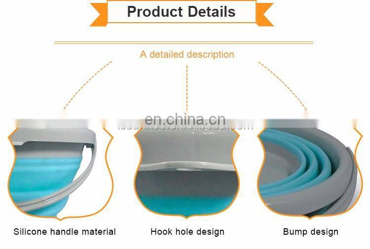 Best Outdoor Portable Collapsible Foldable Silicone Bucket