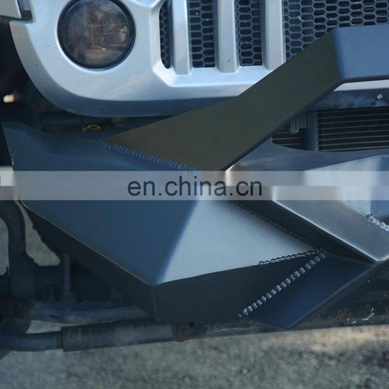 Customized X style Car Front Bull bar bumper protector for Jeep Wrangler JK 07+ 4x4 spare parts