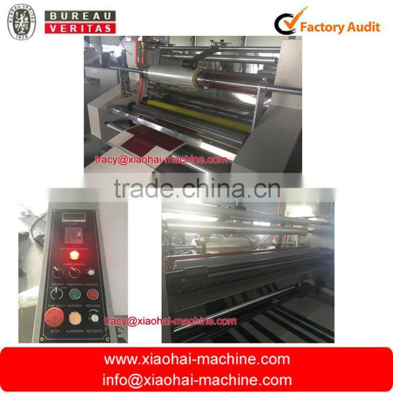 Water base film laminator machine for corrugated cardboard