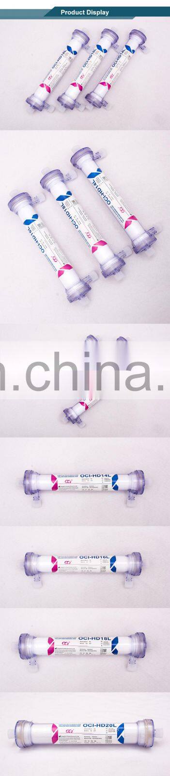 High Flux  Dialyzer Medical Consumables Dialysis Accessories Dialysis with good Price