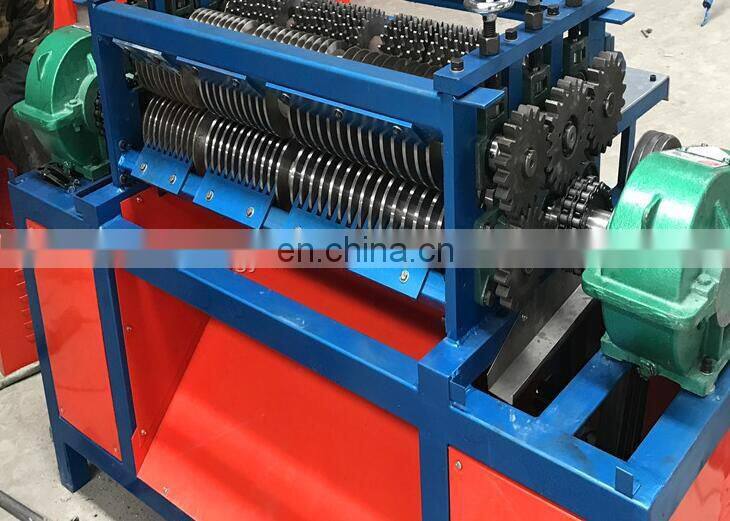 aluminum copper radiators separator/Scrap Air Conditioner Condenser Coil Recycling Machine/radiator shredder