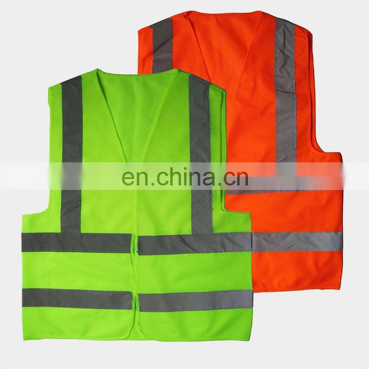 Safety Style 120gsm High Quality Reflective vest safety jackets