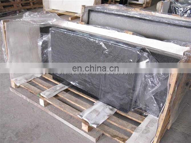 India Black Gold Granite backsplash