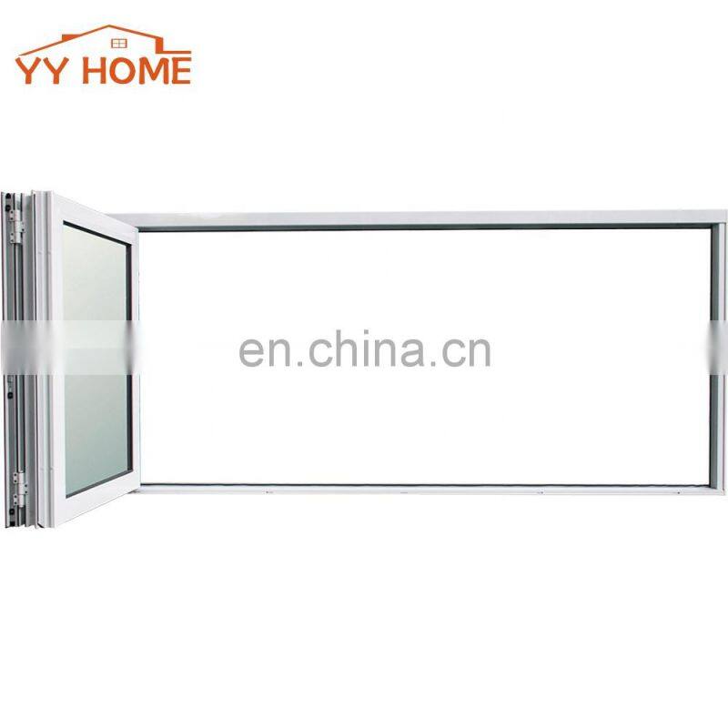 20 Years Manufacture Commercial system glass aluminum bi-folding / accordion / windows for Modern Design