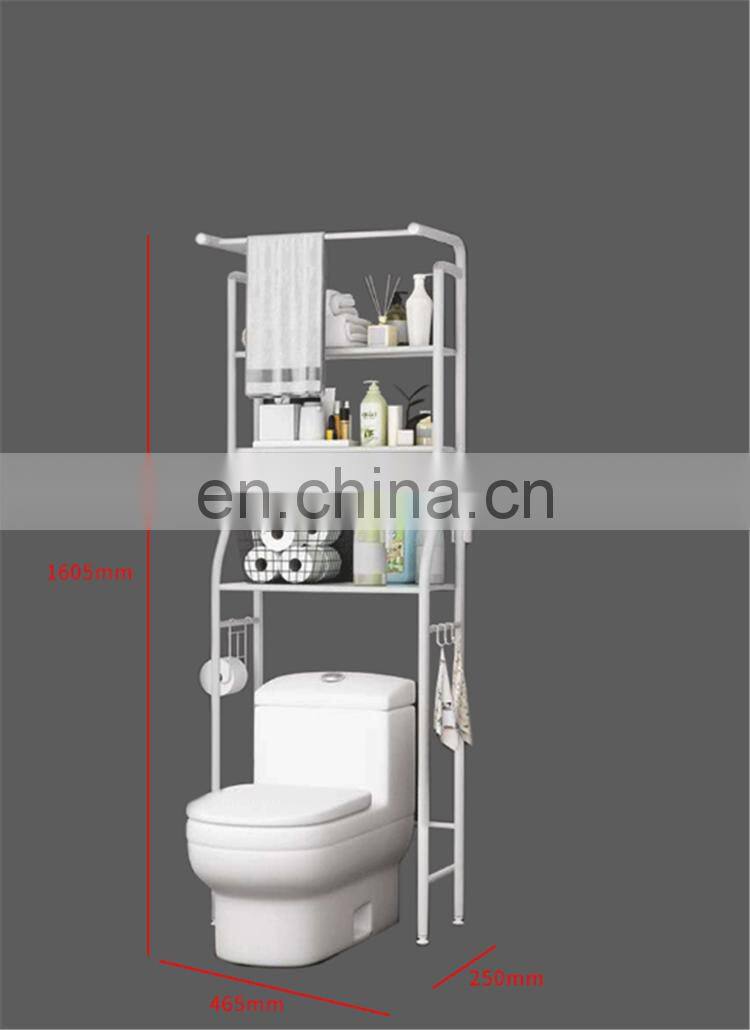 Custom toilet storage rack heighten and thicken storage rack of washing machine