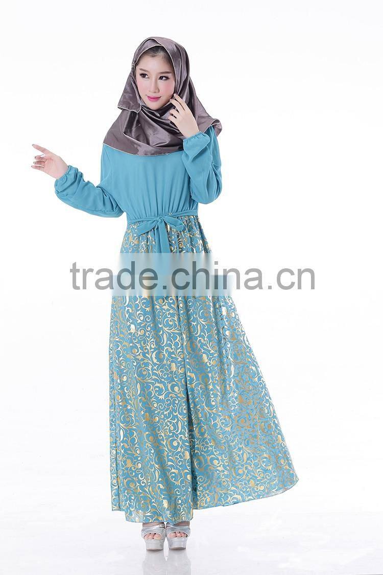Spring Fashion Dress Long Sleeve Casual Dress Sex Maxi Dress