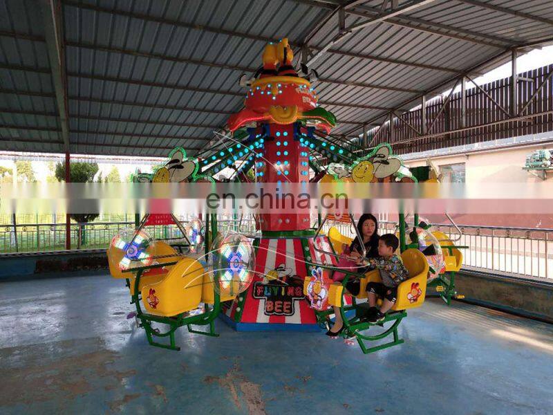 Electric pedal rotating bee bike rides kids rides
