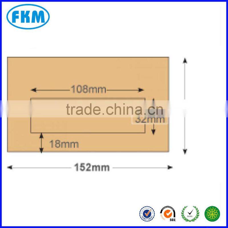 89*152mm 70gsm manlina Wallet Gummed Window envelope