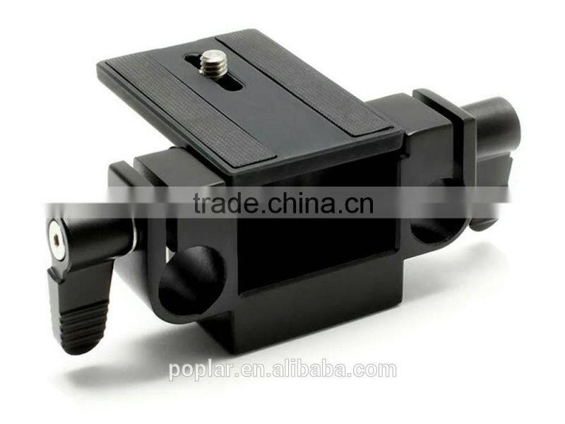 Poplar DSLR rig video camera shoulder rig with follow focus matte box for DV Camcorder