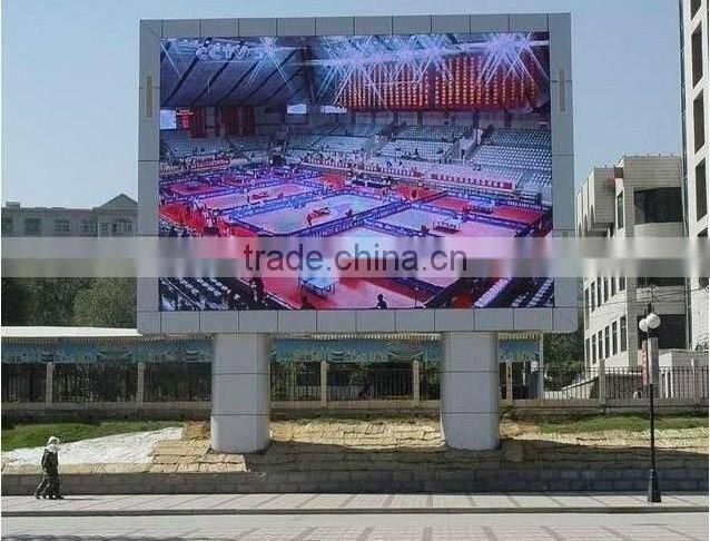 2015 led tv show background P10 outdoor rental display screen