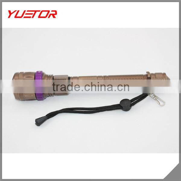 Hot sale high power rechargeable CREE T6 LED Flashlight torch