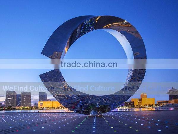 Outdoor Large Modern Abstract Metal Sculpture