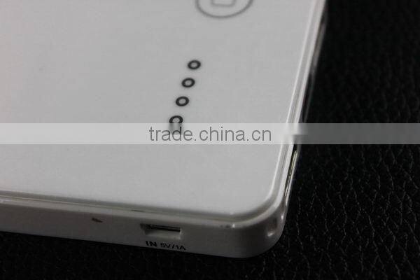 High quality and High capacity portable power bank,solar charger power bank with 6000mah