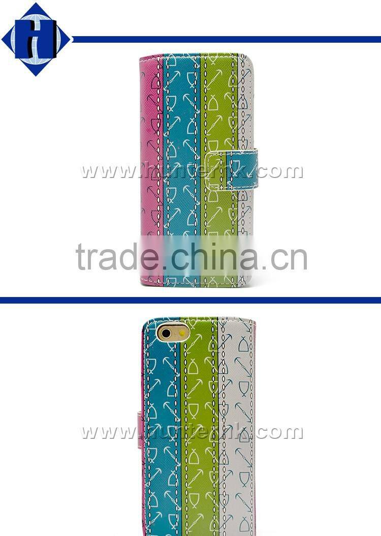 AAA Quality Multicolor Book Case For 6G 4.7inch