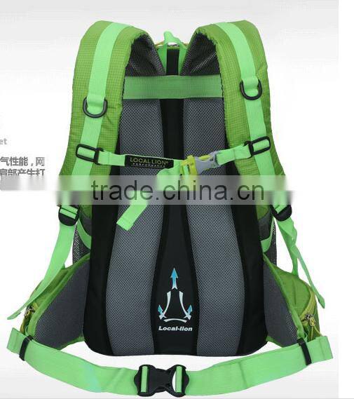 outdoor sporty good quality polyester nylon men women waterproof travel hiking camping backpack