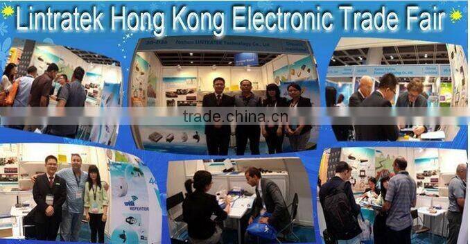 lintratek 2G 3G UMTS GSM+DCS+WCDMA tri-band Cellular signal repeater indoor