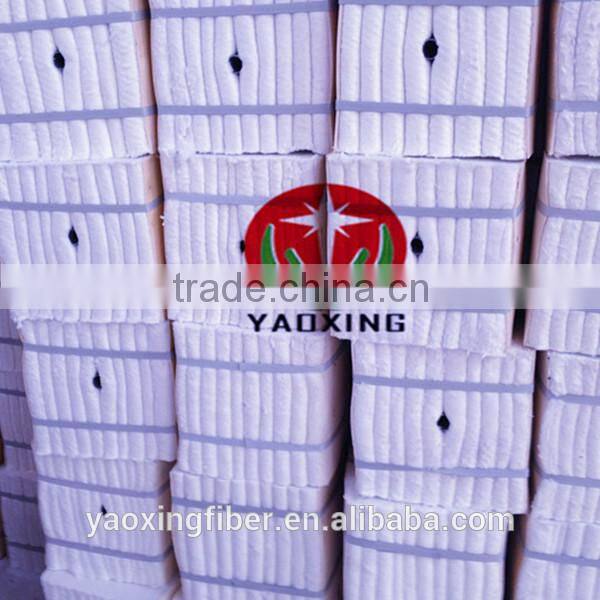 refractory ceramic fiber module heat insulation ceramic fiber module ceramic fiber module with anchor system