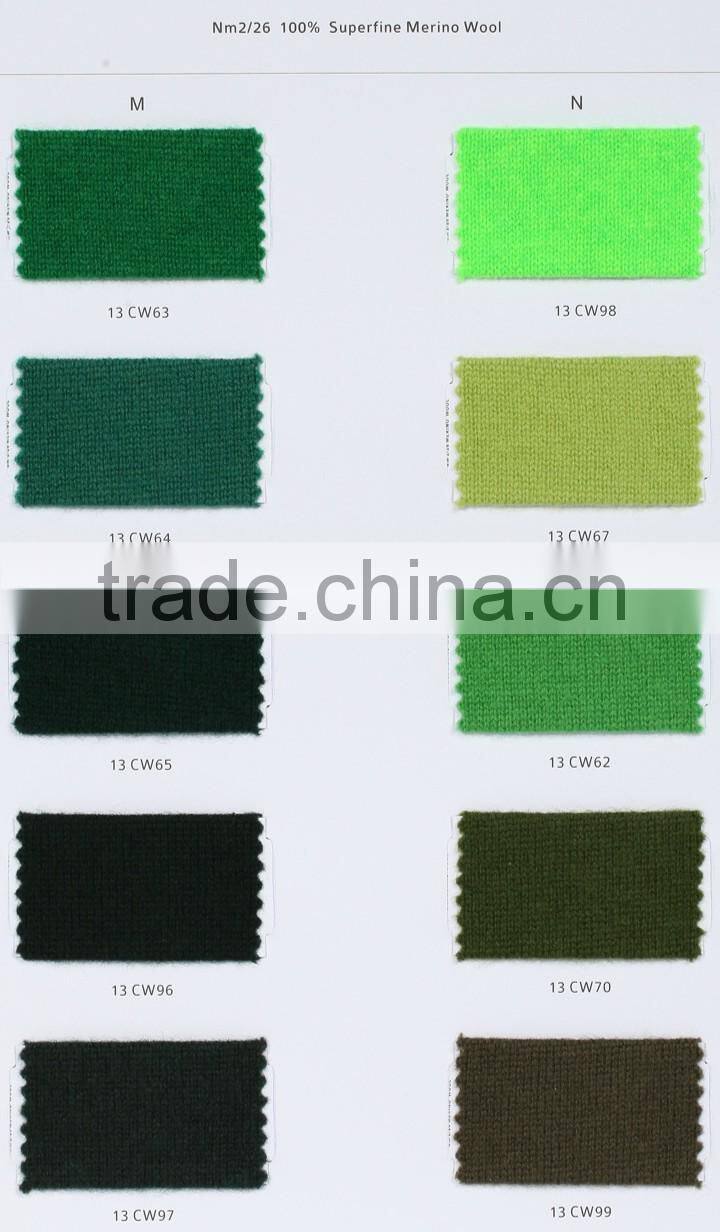 woolen 2/26nm 100% merino wool yarn, 80s tops mercerized