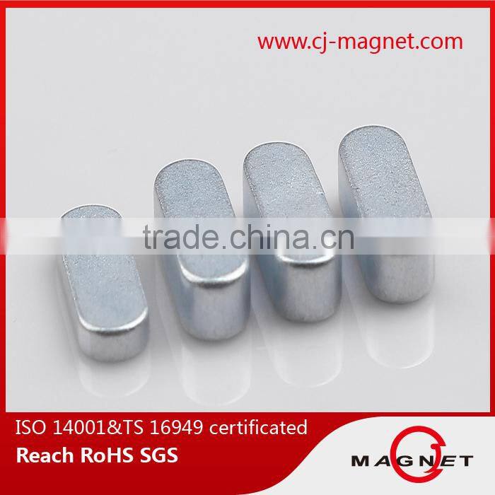 Neo magnet china suppliers with zinc-coated N48H
