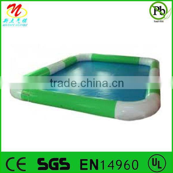 Inflatable hexagon water pools