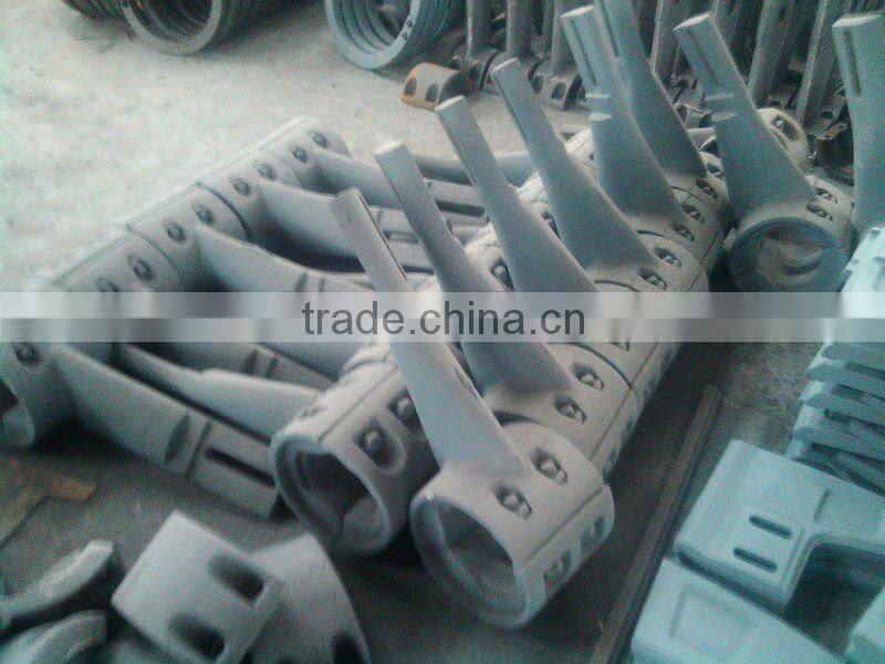 concrete mixer plant truned cross arm with counter piece