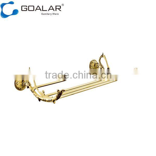 GT-12812 Luxury bathroom wall mounted towel rack