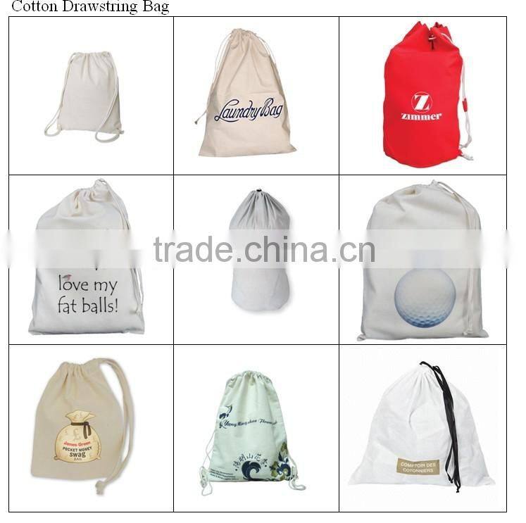 38cm x 44.5cm tow color Cotton Shopping bag