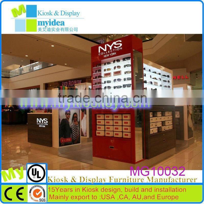 Fashion high quality modern rayban sunglass showcase