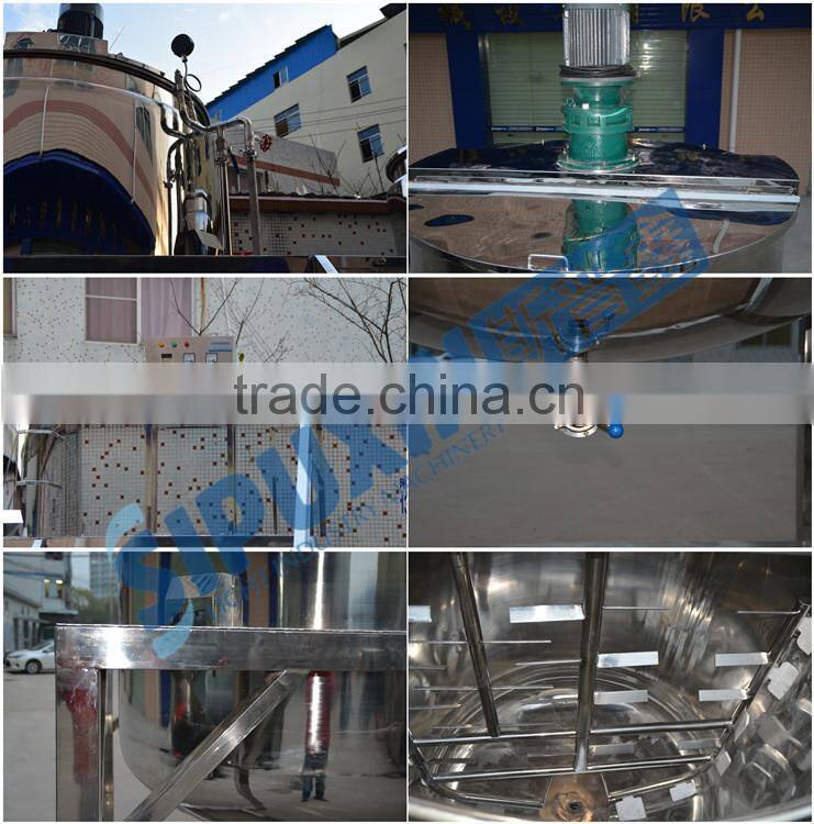 Shampoo Blending Mixer Tank Hand Wash Liquid Detergent Mixing Machine