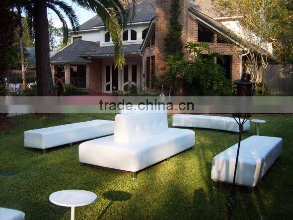 Half-circle white backrest wedding sofa XW1018