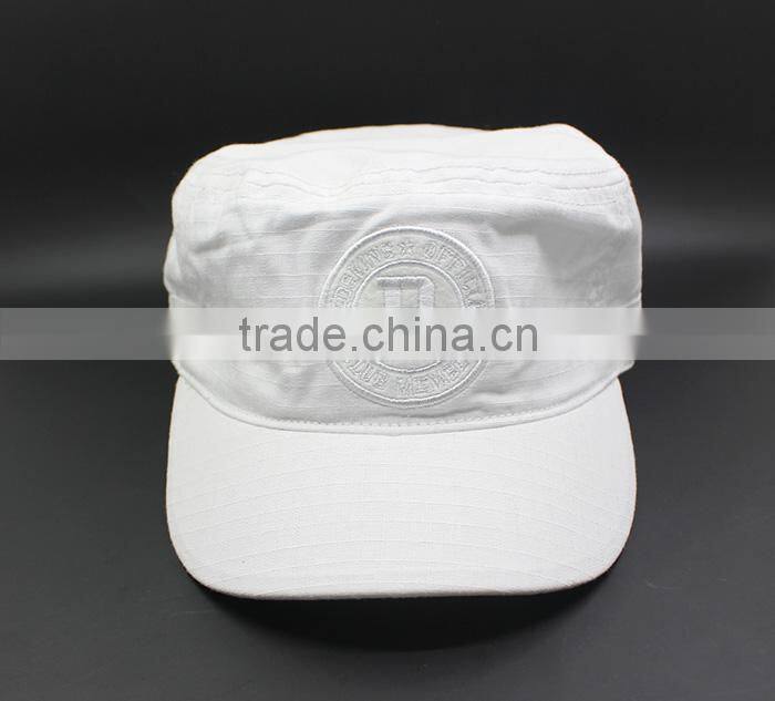 embroidery military cap