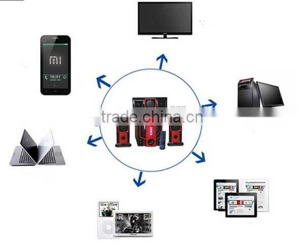 Professional active Multimedia 3.1 surround home theatre audio system bluetooth portable speaker with usb port