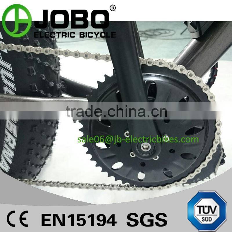 TUV Electric Lithium Battery Fatbike 500 Watt Mid Drive Motor