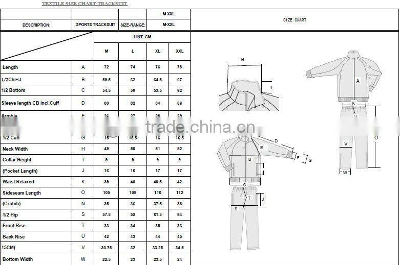 quality polyester fleece jacket with embroidery for soccer warm-up