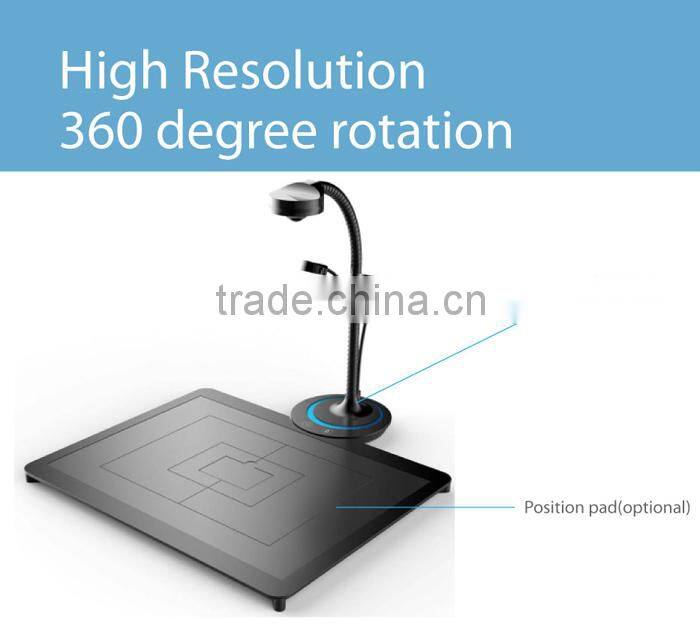 Visual Presenter 5mp usb portable document camera scanner for meeting teaching presentation