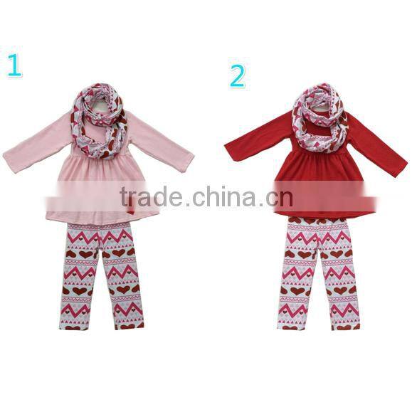 Hot sale baby clothes newest christmas childrens clothing wholesale girls christmas tunic set