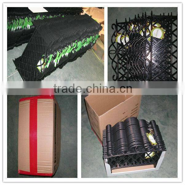 plastic garden border fence