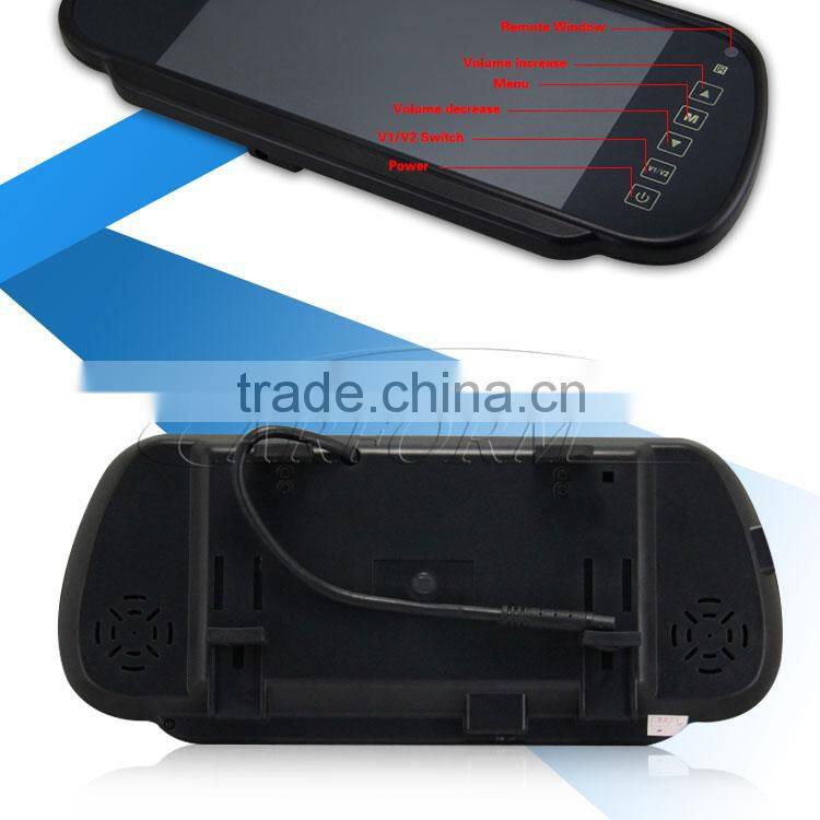 rearview car 7 inch car mirror monitor