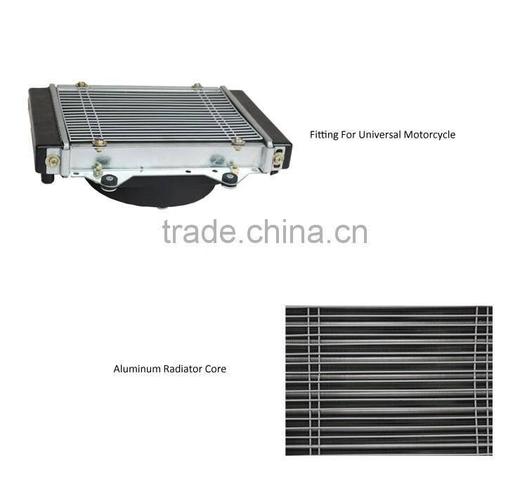 Hot Selling High Performance OEM Service Custom Aluminum Motorcycle Radiator From China Supplier
