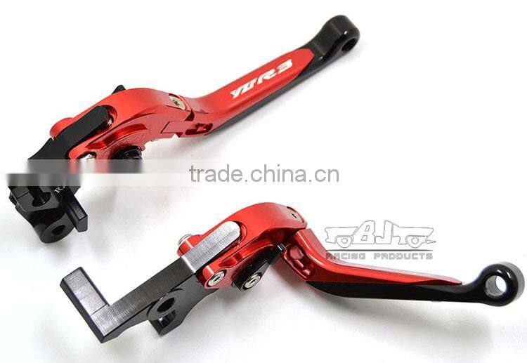 LS-001-R3 CNC Extendable Folding Brake Clutch Lever For Yamaha Yzf R3 Motorcycle Short Levers