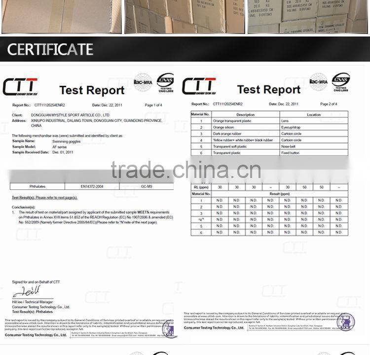 Wide vision mirrored swim goggles for men