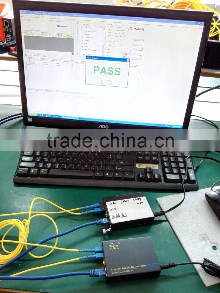 Trade Assurance single mode 20km fiber optic media converter price