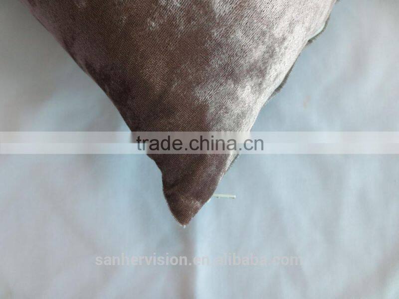 Custom Printed Custom Black Leather Sofa Cushion Cover For Sale