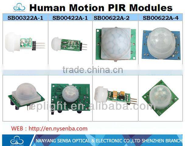 Smart pir Sensor Module with adjust time & distance freely